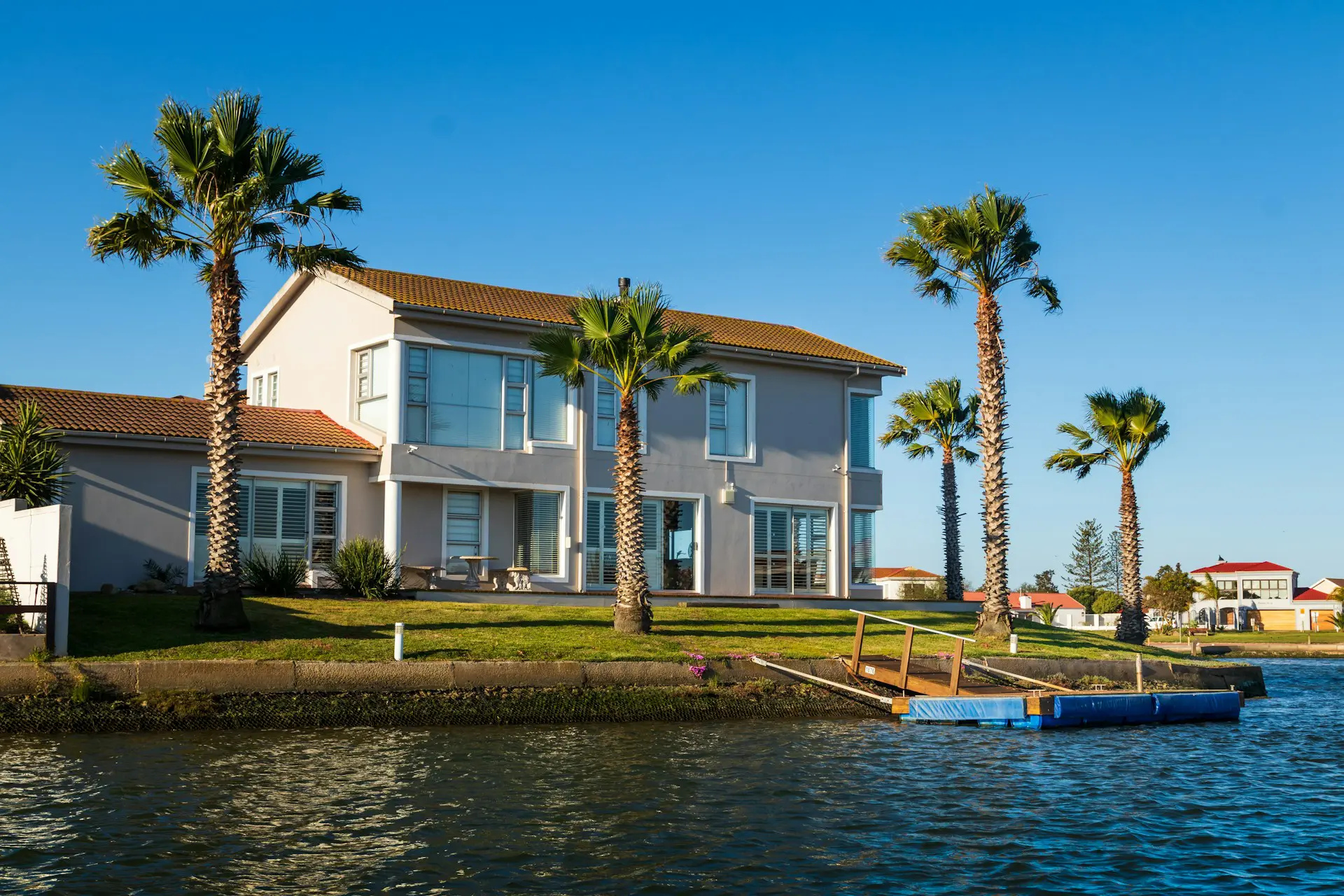 vacation home on the water