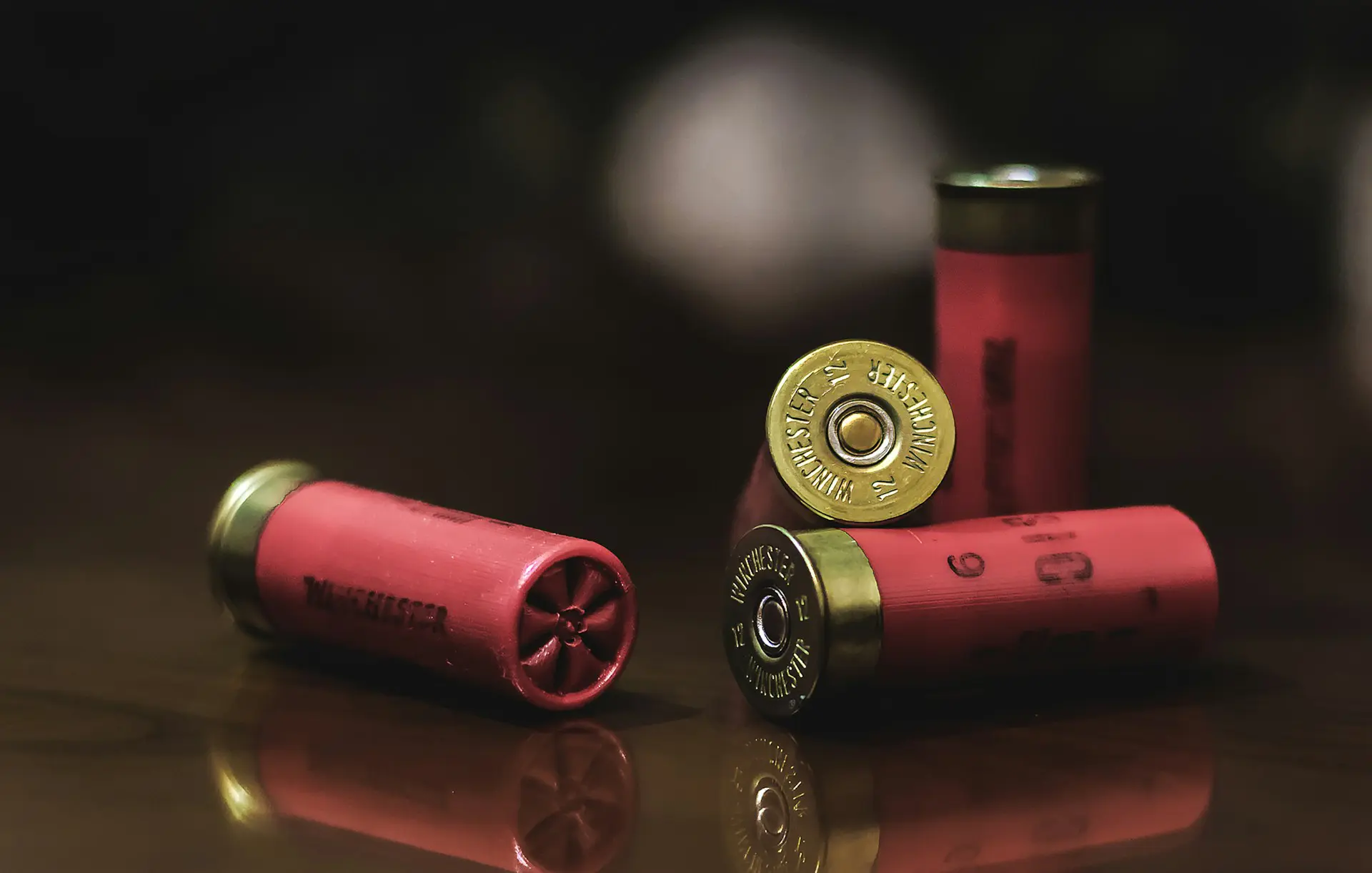 red shotgun shells